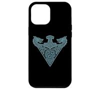 Marteau de Thor Loup d'Odin Triquetra Symbole Viking Coque pour iPhone 12 Pro Max