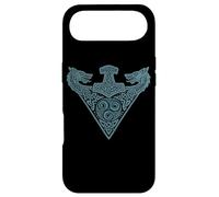Marteau de Thor Loup d'Odin Triquetra Symbole Viking Coque pour iPhone Air