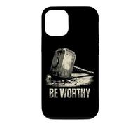 Marteau de Thor Mjölnir Be Worthy Mythologie Nordique Coque pour iPhone 12/12 Pro