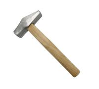Marteau de travail des métaux pratique et robuste - Accessoire portable pour bijoutiers - Face plate - Manche en bois dur - Utilisation quotidienne - Outil de conception de bijoux