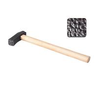 Marteau de travail du métal au design ergonomique avec manche en bois pour la fabrication de bracelets et les amateurs de bijoux