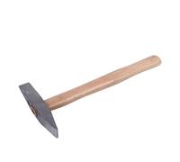 Marteau d'ingénieur machiniste avec manche ergonomique en bois Marteau à panne croisée forgé robuste pour frappe directe