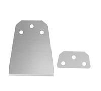 Marteau électrique grattoir de sol 4 pouces grattoir en acier à ressort robuste avec tige ronde pour outil de construction professionnel d'élimination du mortier de colle de