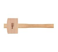 Marteau en bois 315 g 100 x 70 x 46 mm longueur marteau 25-076