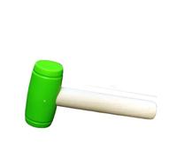Marteau en Bois Mini marteau en bois, jouet créatif, bricolage, outils d'entretien de Simulation du travail pour Installer Divers Meubles en Bois(Green B)