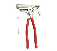 Marteau en bois multifonction avec serre-tube, pince, tournevis, extracteur d'ongles, agrafeuse, tête en métal, poignée en caoutchouc, pour charpentiers, menuisiers, bricoleurs