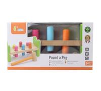 Viga Toys banc de Pound a Pegmarteaux en bois 225 mm multicolore Multicolore