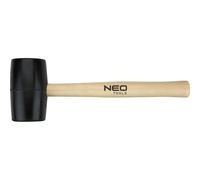 Marteau en caoutchouc 63 mm/680 g, manche en bois
