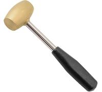 Marteau en laiton pour estampage et fabrication de bijoux, loisirs créatifs, marteau en tôle pour la poursuite de 0,9 kg PTL®