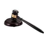 Marteau et bloc en bois pour avocat juge vente aux enchères élégant accessoire de bureau pour président de club local décoration de la maison marteau ensemble petit multifonction