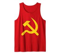 Marteau et faucille étoile CCCP Union soviétique rouge Débardeur