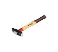 Marteau GEDORE ROTBAND profil Europe tête de 400G avec manche hickory double courbure (DIN 5111), manchon de protection trempé et