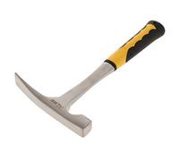 Marteau géologique en acier au carbone Pioche de roche Marteaux Exploration Outils à main 600 g