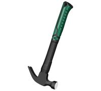 Marteau géologique robuste avec poignée ergonomique - Petit outil portable pour le travail du bois - Multifonctionnel - Petit marteau