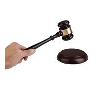 marteau, Marteau de vente aux enchères en bois fait à la main, avocat, juge, tribunal artisanal, marteau, décoration