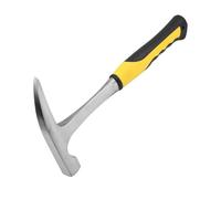 marteau Marteau d'exploration géologique en acier à haute teneur en carbone, marteau minier multifonctionnel avec poignée en caoutchouc antidérapant