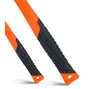 Marteau mort sans rebond en caoutchouc PVC avec tête anti-étincelle remplie d'acier et poignée à carreaux pour installation de carrelage de sol et travail du bois (0,2 kg)