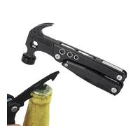 Marteau Multifonction | Ouvre-Bouteille de Survie avec Tournevis - Acier Inoxydable Outil Manuel | pour Réparation à la Maison Entretien de la Voiture Camping Randonnée Aventure