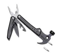 Marteau multifonction - Tournevis de survie pliable, pinces pour marteau d'extérieur, pour meubles de voiture, camping, randonnée et aventure