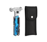 Marteau multifonctionnel à tête ronde, pince à clous pliante, outil combiné intégré monté sur véhicule d'urgence