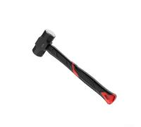 Marteau octogonal pour la construction et un usage domestique, tête en acier forgé robuste avec poignée antidérapante en TPR, tige en fibre de verre absorbant les chocs, (0,5 kg)