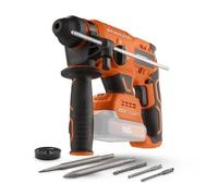 Dual Power Perceuse à Percussion sans Fil POWDP15630-4 en 1 : Perçage, Perçage à Percussion, Burinage et Rotation du Burin, Perceuse Batterie de 20 V et 3 J, sans Batterie ni Chargeur