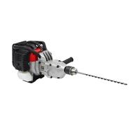 Marteau perforateur à essence avec moteur 2 temps 33 cm³ 1,45 Nm et 300 à | Tarière portable 1000 W avec foret de 10 x 350 mm pour le perçage du bois, l'aménagement paysager, les travaux forestiers