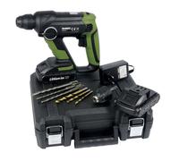 Marteau Perforateur avec 2 batteries 18V Lithuim 1500mAh