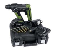Marteau Perforateur avec 2 batteries 18V Lithuim 1500mAh