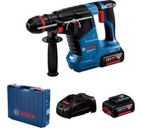 Marteau perforateur Bosch GBH 187-LI; 18 V; 2,4 J; SDS-plus; 2x5,0 Ah accu.