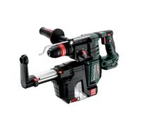 Metabo Marteau combiné sans fil Metabo KH 18 LTX 28 BL Q Set ISAavec système d'aspiration des poussières intégré et mandrin interchangeable Metabo Quick ; metaBOX 185 XL Quantité:1
