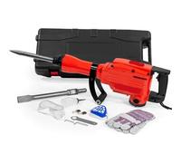 Marteau perforateur électrique de démolition 2200 W, perceuse, brise-béton, pointes et burins, ensemble de burins pour Béton