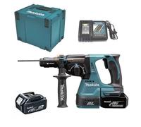 Marteau perforateur Makita 18vp-5ah dhr243rtj c/2 batteries lithium - Salon