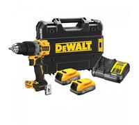 DeWalt Perceuse-visseuse à percussion sans fil DeWalt 18V XR (sans balais) incl. 2x batterie Powerstack (18 Volt / 1,7 Ah) avec technologie de batterie Pouch DCD805E2T-QW Quantité:1