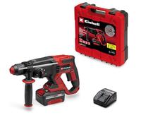 Einhell Marteau perforateur sans fil TE-HD 18/20 Li (1 x 4,0 Ah) Power X-Change (18 V, 1,8 J, SDS-Plus, capacité de perçage de 20 mm dans le béton, 4 fonctions, avec batterie 4,0 Ah Plus + chargeur)