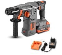 Marteau perforateur sans fil - FUXTEC FX-E1RH20 - 20V SDS+ burineur - Set avec batterie 4Ah et chargeur 1A