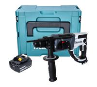 Marteau perforateur sans fil Makita DHR 202 G1JW 18 V 20 mm 2,0 J blanc + 1 batterie 6,0 Ah + Makpac - sans chargeur