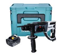 Marteau perforateur sans fil Makita DHR 202 M1JW 18 V 20 mm 2,0 J blanc + 1 batterie 4,0 Ah + Makpac - sans chargeur