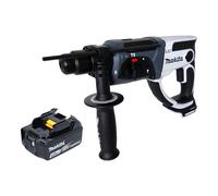 Marteau perforateur sans fil Makita DHR 202 M1W 18 V 20 mm 2,0 J blanc + 1 batterie 4,0 Ah - sans chargeur