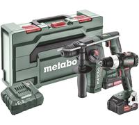 Metabo, Perceuse + perceuse à percussion, Kit Combo 2.5.2 (Fonctionnement sur batterie, 18 V)