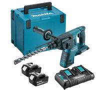 Marteau perforateur SDS-Plus 36V (2x5,0 Ah) dans coffret - MAKITA DHR263RTJ