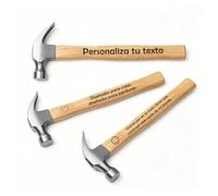 Marteau Personnalisable Gravé, Gravure Personnalisée Nom Date Message, Marteau Robuste, Cadeau Idéal Fête des Pères pour Hommes Charpentiers Bricoleurs (B)