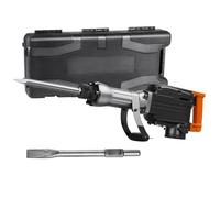 Marteau-piqueur de démolition électrique 2200 W, robuste, 1350 coups par minute, brise-béton, 2 burins, mèches de burinage avec étui(2stroke)