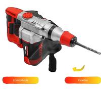 Marteau piqueur électrique rotatif, moteur 2200W, vitesse 0-930 tr/min, EU