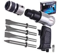 Marteau pneumatique avec mandrin ŕ changement rapide. 4x ciseau