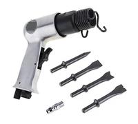 Marteau pneumatique, Marteau perforateur robuste 9150 120 mm pistolet à main professionnel pelles gaz marteau pneumatique petits outils pneumatiques antirouille avec 4 burins