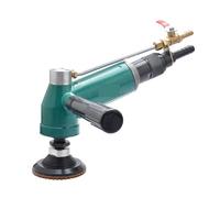 Marteau pneumatique, Polisseuse Pneumatique À Eau Et Air, Broyeur De Pierre, Outil Polissage Alimenté Pour Surfaces En Marbre, Granit Béton pour couper, poinçonner, gratter(With 80mm grit plate)