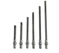 Marteau pneumatique professionnel pour gravure sur pierre, burin portatif en alliage d'acier pour sculpture (17,8 cm)