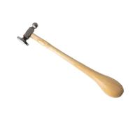 Marteau professionnel de fabrication de bijoux avec poignée en bois massif, petite taille, outil de travail des métaux, fournitures de fabrication de bijoux