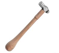 Marteau robuste avec manche en bois pour la fabrication de bijoux, pour orfèvre et bijoutier (A)